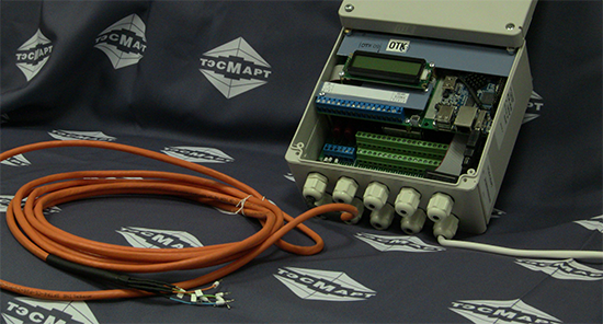 Электромонтаж пищевого расходомера