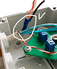 Подключение аналоговых расходомеров